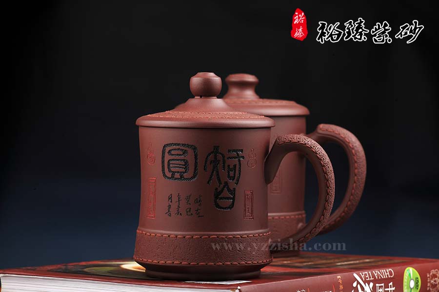 朱新南作品《紫砂皮革杯》图片1
