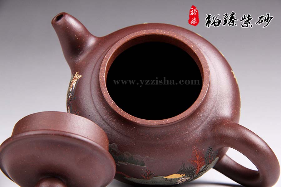 陈顺根 华容壶（泥绘）图六