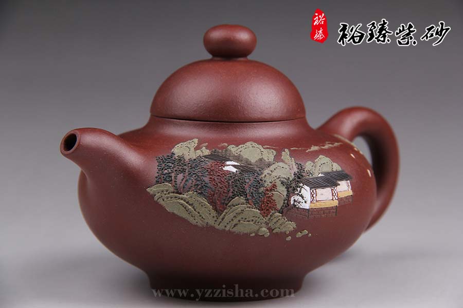 陈顺根 泥绘乳钉壶图4