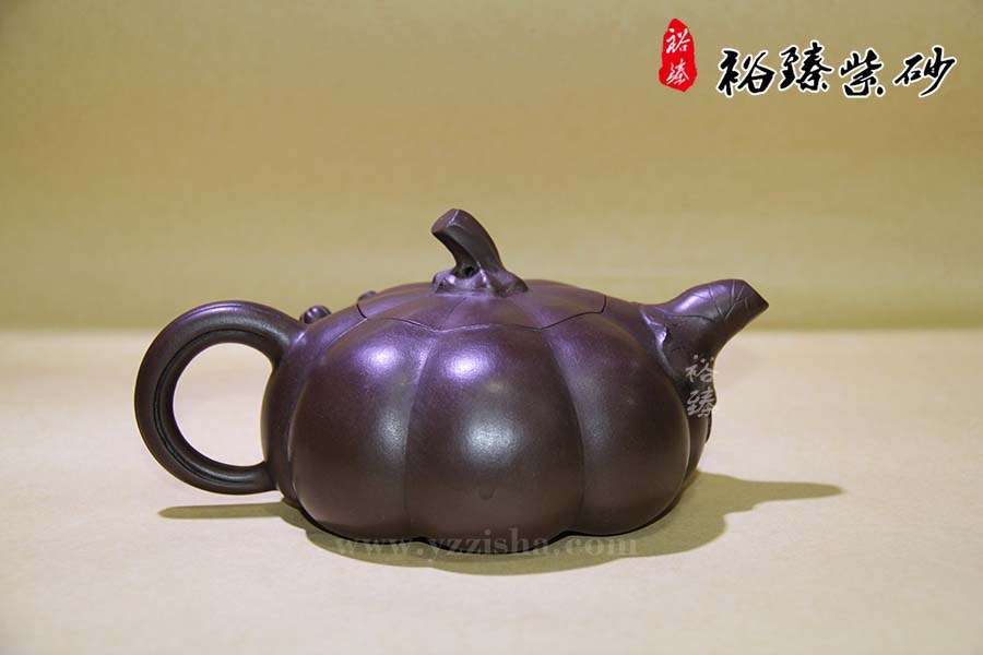 紫砂壶名家蒋蓉南瓜壶