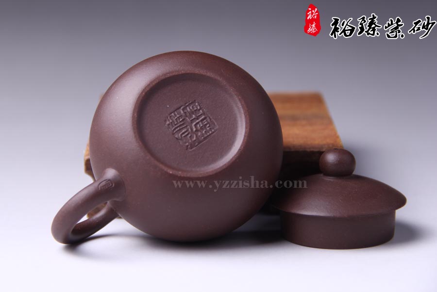 高伟玲紫泥小西施紫砂壶底壶