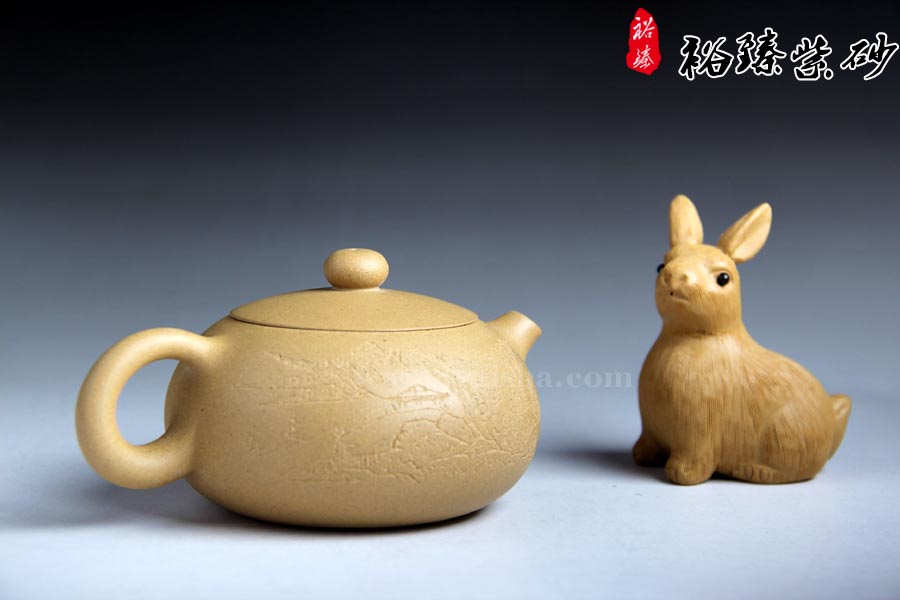 陈顺根段泥西施壶图