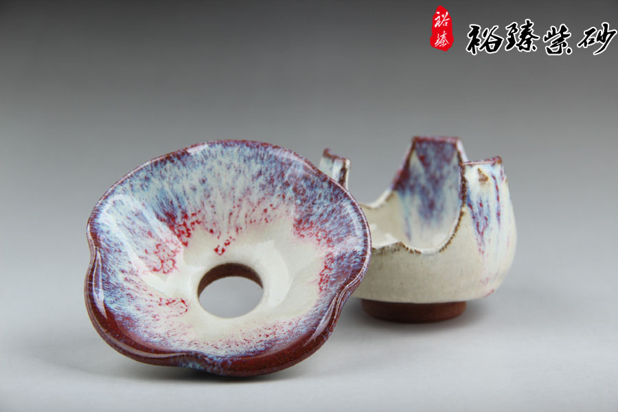 紫砂茶具 七彩茶漏图二