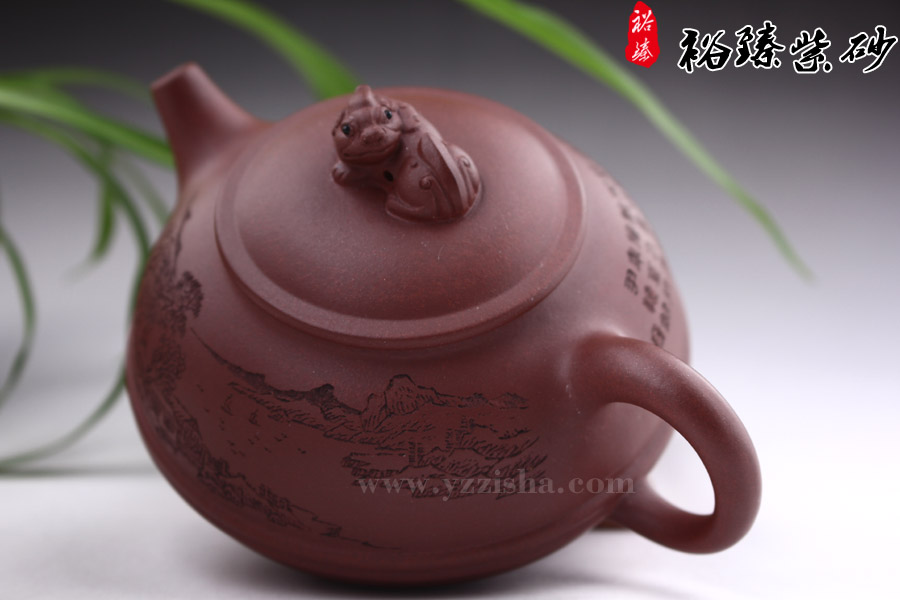尹怀清水泥祥瑞紫砂壶壶盖图