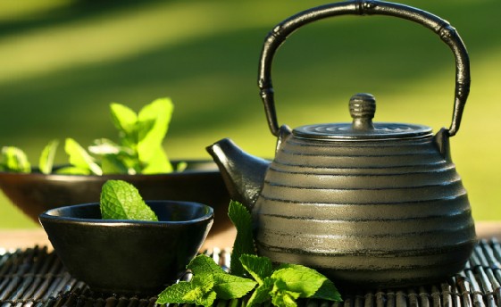 紫砂壶和茶
