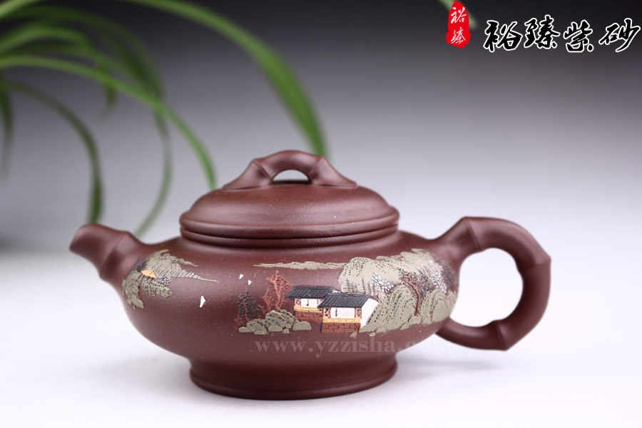 陈顺根泥绘祝福壶
