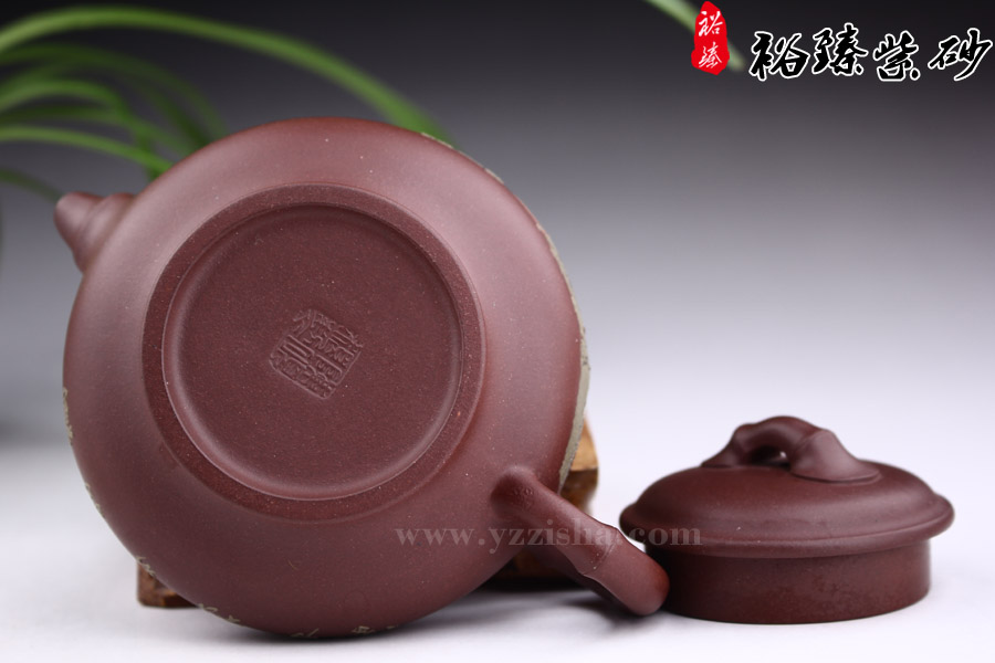 陈顺根泥绘祝福壶壶底