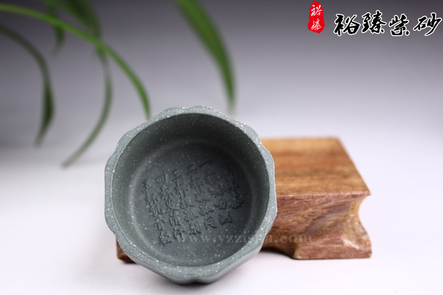 紫砂品茗杯 五诗杯图5