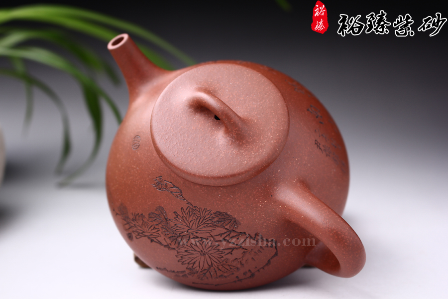 尹怀石瓢壶（菊）盖