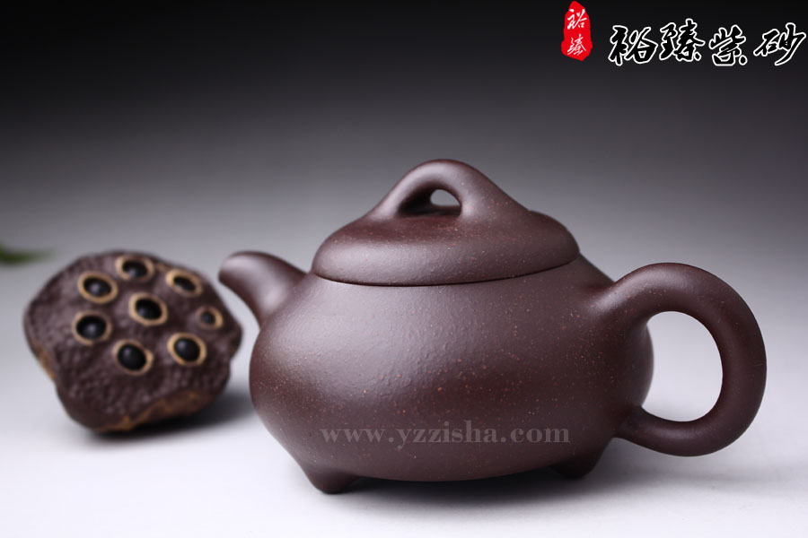 陈顺根矮石瓢壶侧面