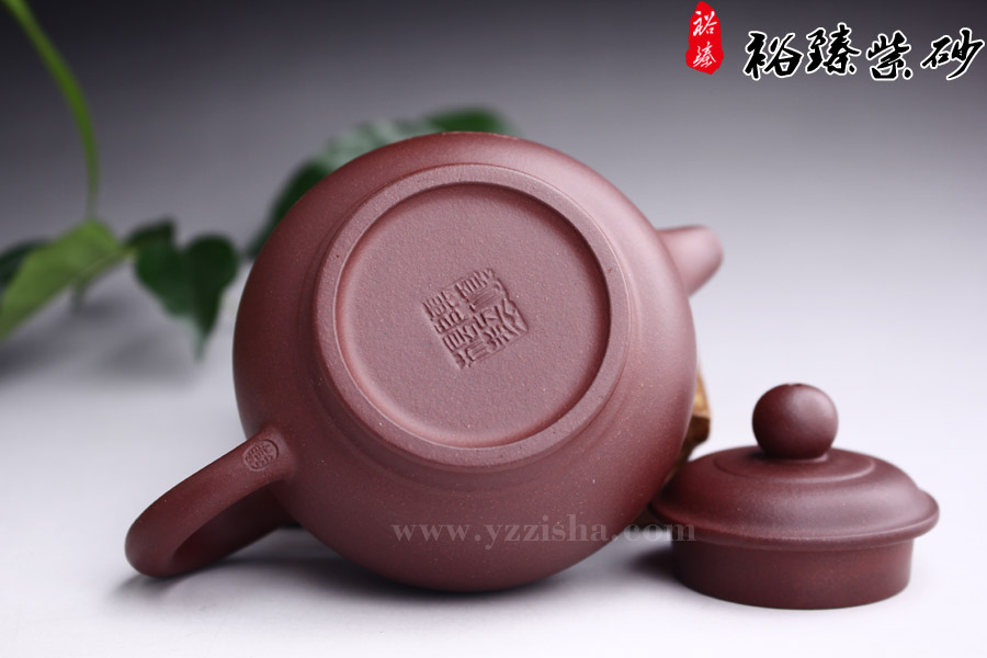 陈顺根原矿紫泥玉润壶壶底图
