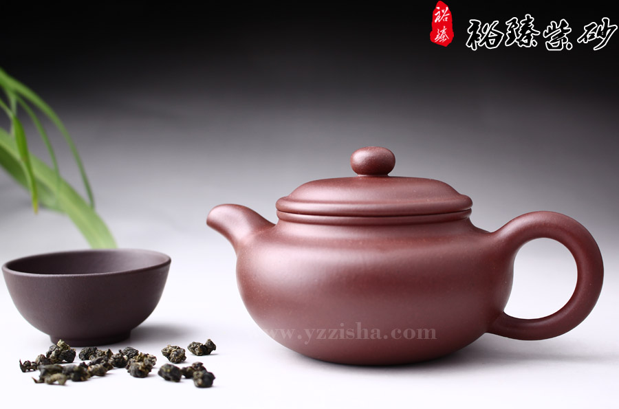 陈顺根原矿紫泥仿古紫砂壶图