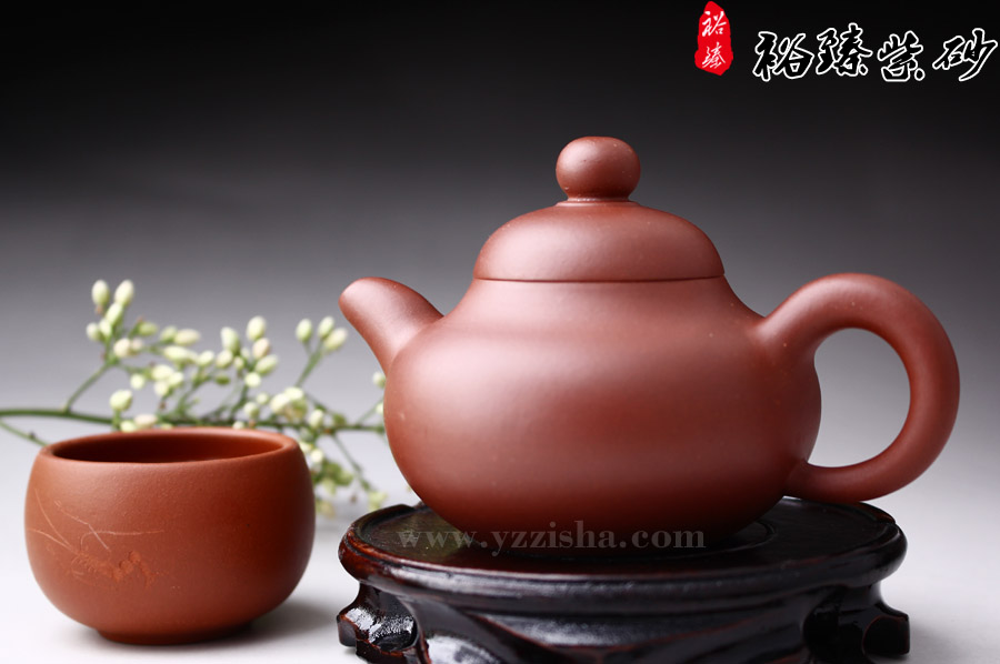 张蓉芬原矿清水泥小得福紫砂壶图