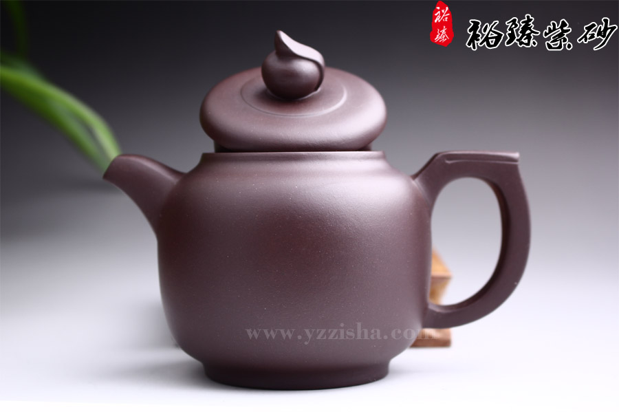 朱新南原矿紫泥珠联壶壶盖图