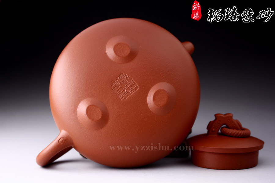 冯云华原矿朱泥楚玉壶壶盖图
