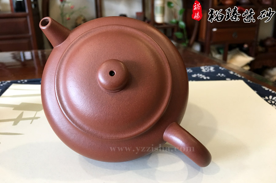 林小龙古泉紫砂壶口盖