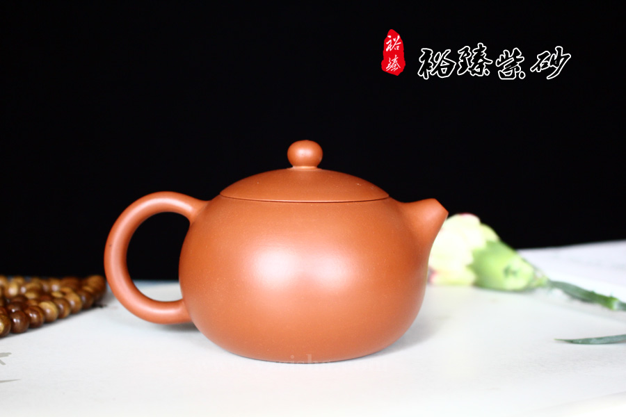 陆新君原矿朱泥光货西施图