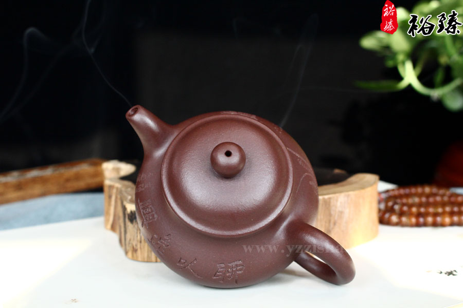 陈顺根原矿老紫泥小潘壶壶盖图