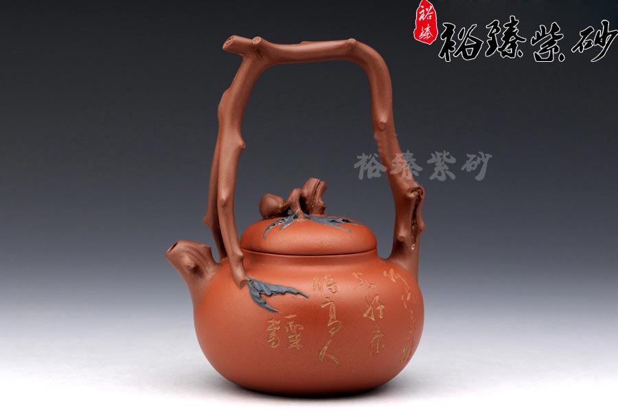 紫砂壶名家范洪泉作品《东坡提梁》图片