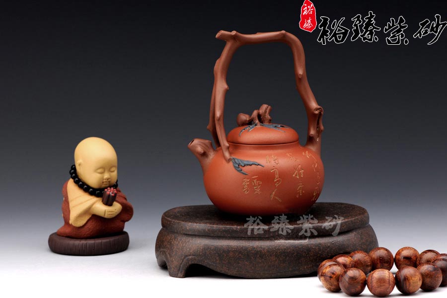  紫砂壶名家范洪泉作品《东坡提梁》图片