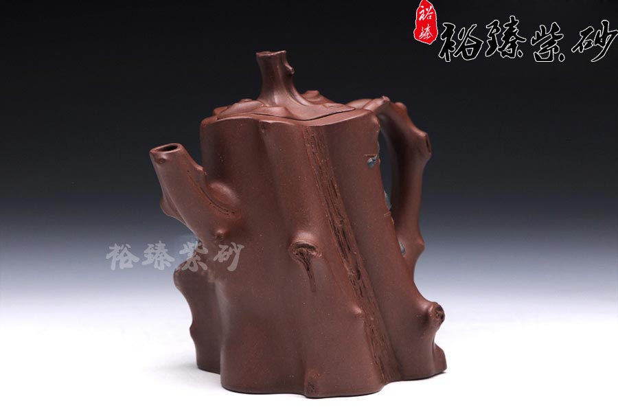 紫砂壶名家范洪泉作品《双色小梅桩》图片