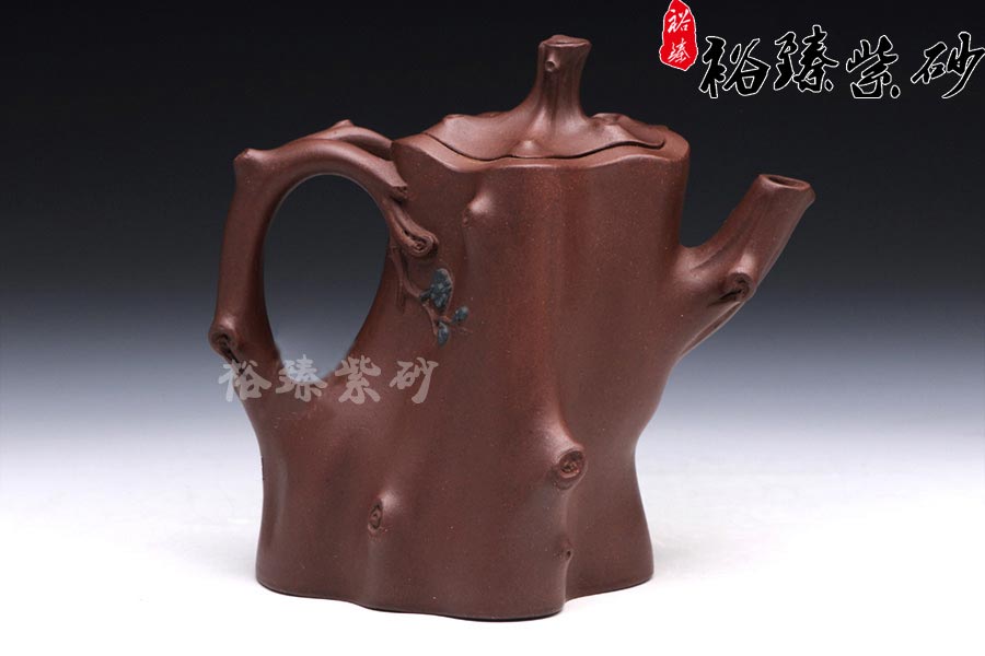 紫砂壶名家范洪泉作品《双色小梅桩》图片