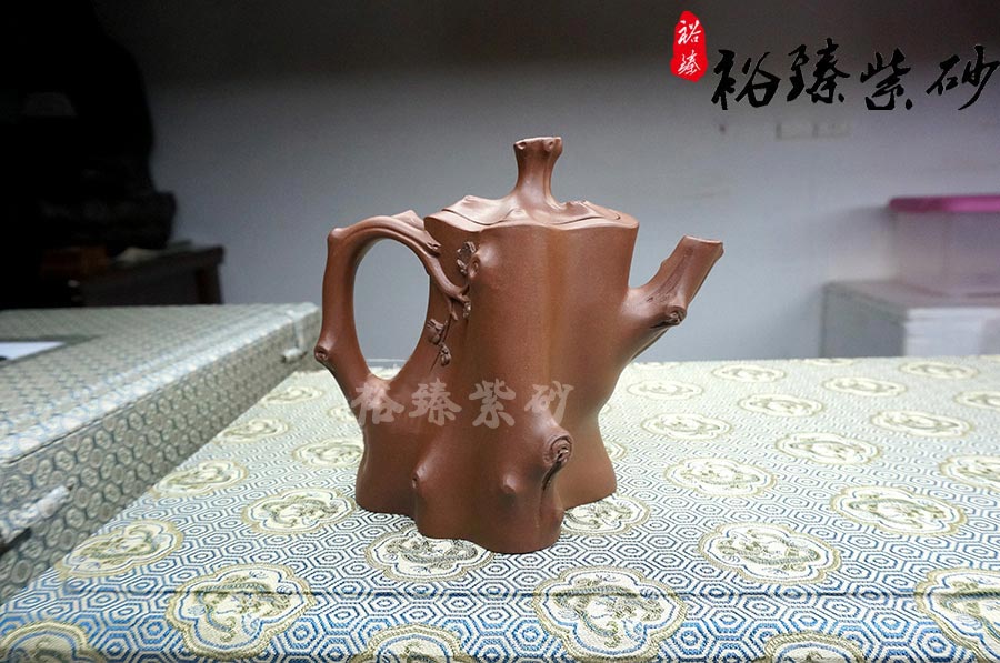 紫砂壶名家范洪泉作品《小梅桩》图片