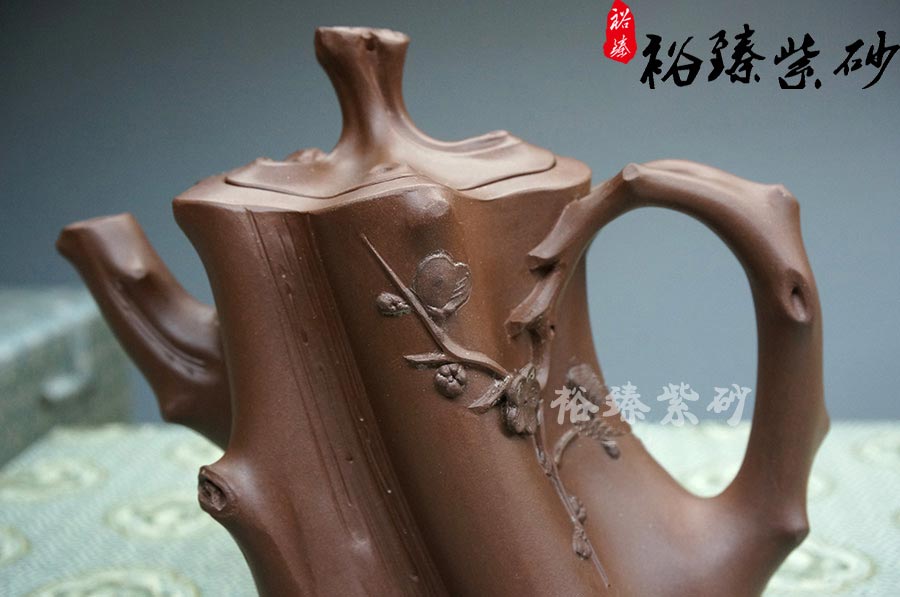 紫砂壶名家范洪泉作品《小梅桩》图片