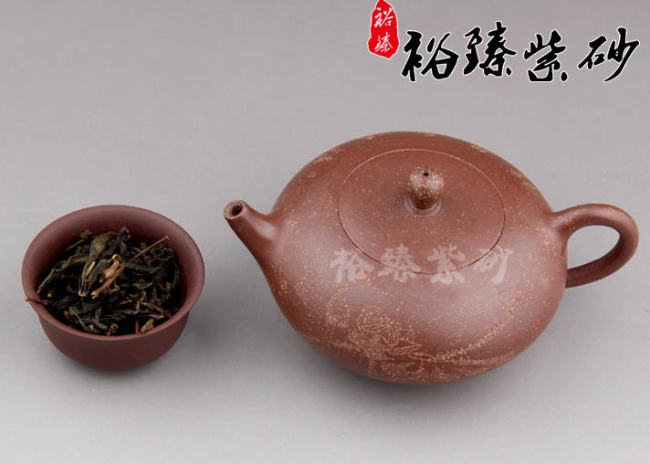 蒯云涵喜上眉梢紫砂壶 图1