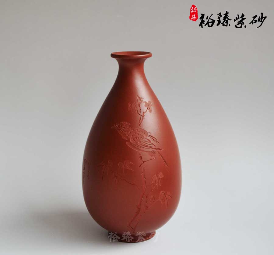 大红袍花瓶