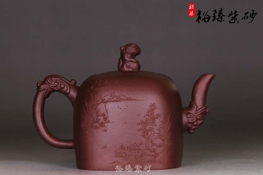 紫砂壶名家董亚芳作品《祥瑞》图片